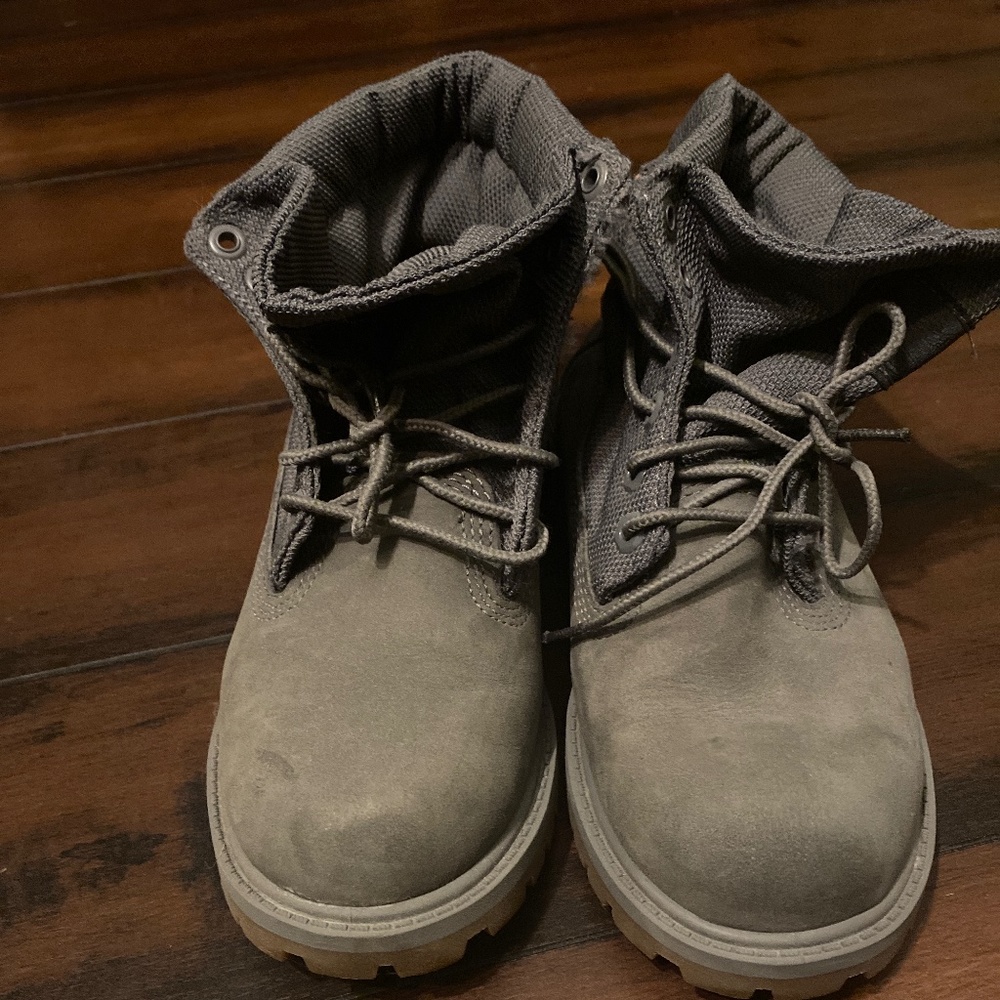 Grey Boys Timberland